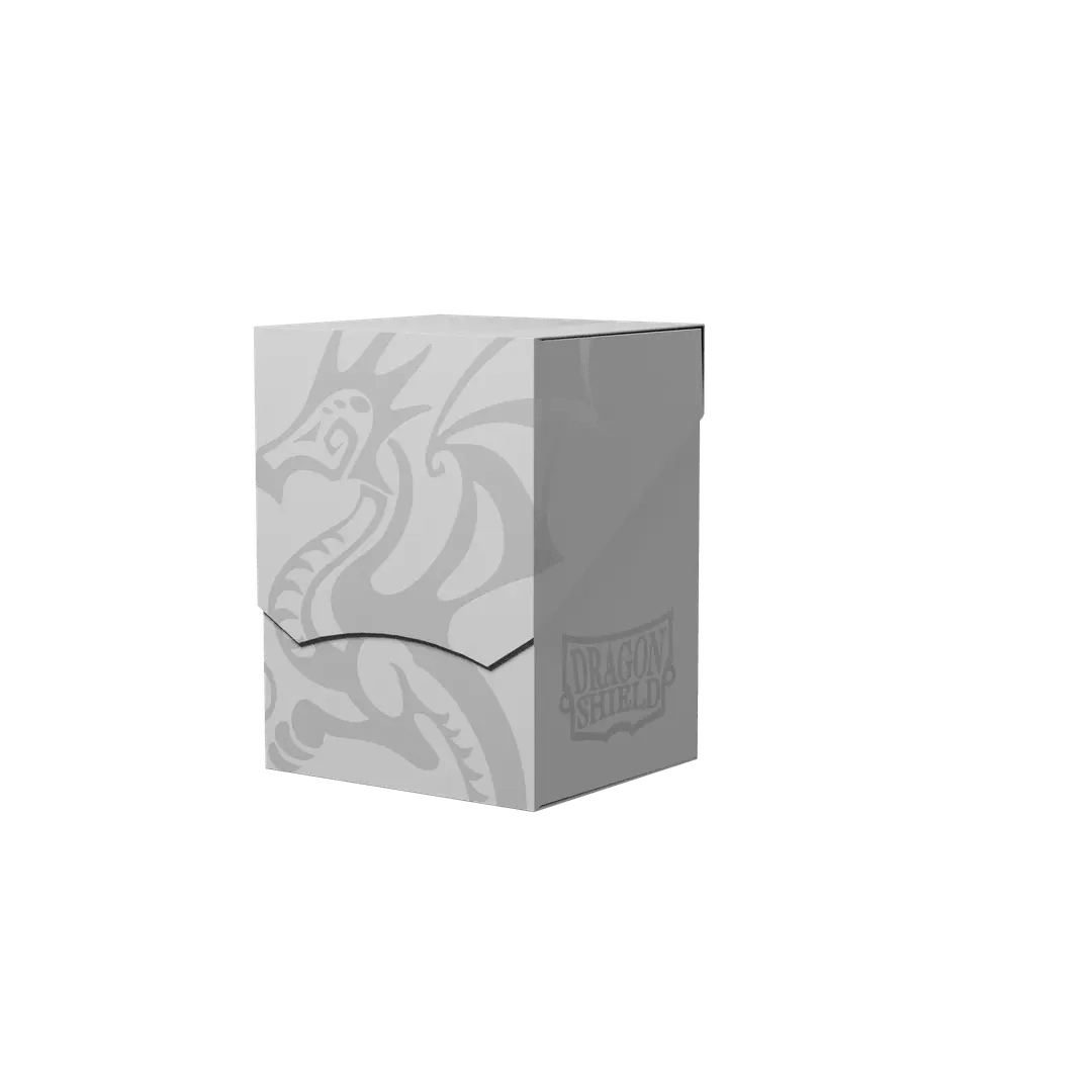 Deckbox Dragon Shield Deck Shell Ashen White1
