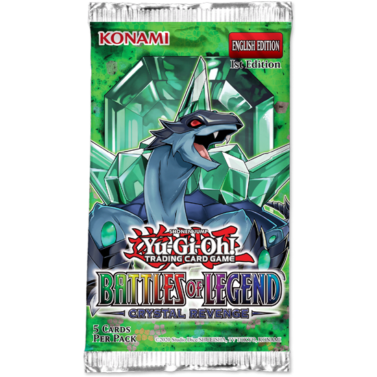Booster Yu-Gi-Oh!: Battles of Legend: Crystal Revenge - BLCR4