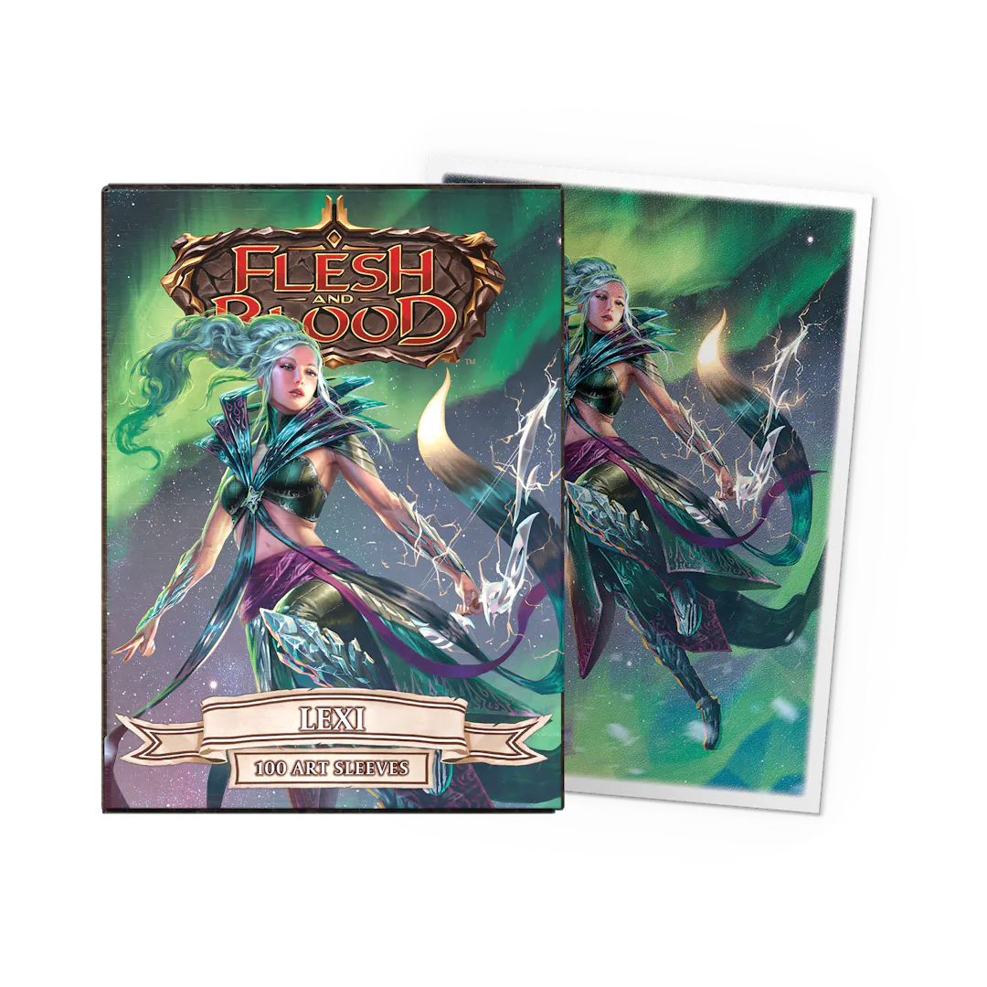 Sleeves Dragon Shield Standard Matte 'Flesh & Blood Lexi' Art 1