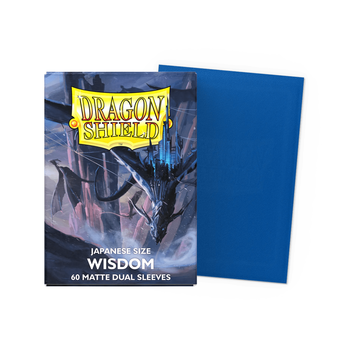 Sleeves Dragon Shield Japanese DUAL Matte Wisdom 1