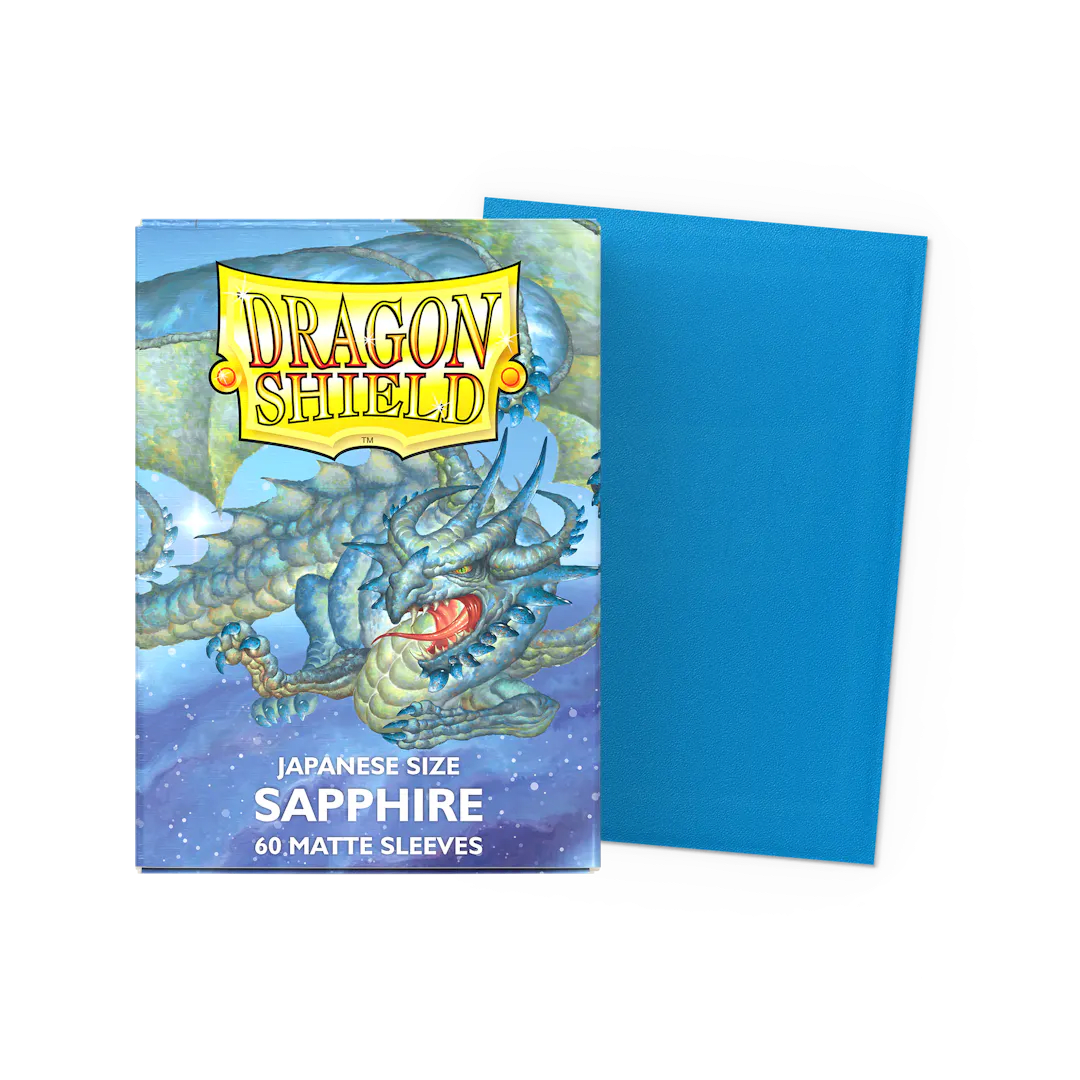 Sleeves Dragon Shield Japanese Matte Sapphire 'Turikos' 1