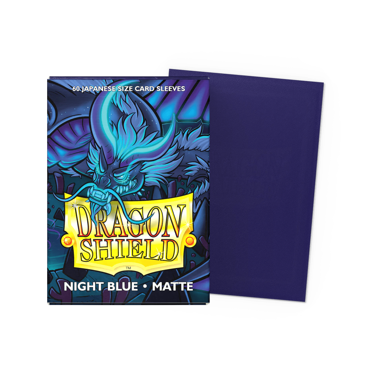 Sleeves Dragon Shield Japanese Matte Night Blue 1