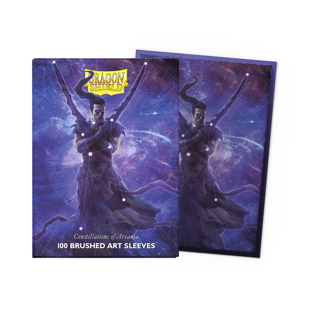 Sleeves Dragon Shield Standard Brushed 'Constellations: Alaric' Art,Limited Edition 1