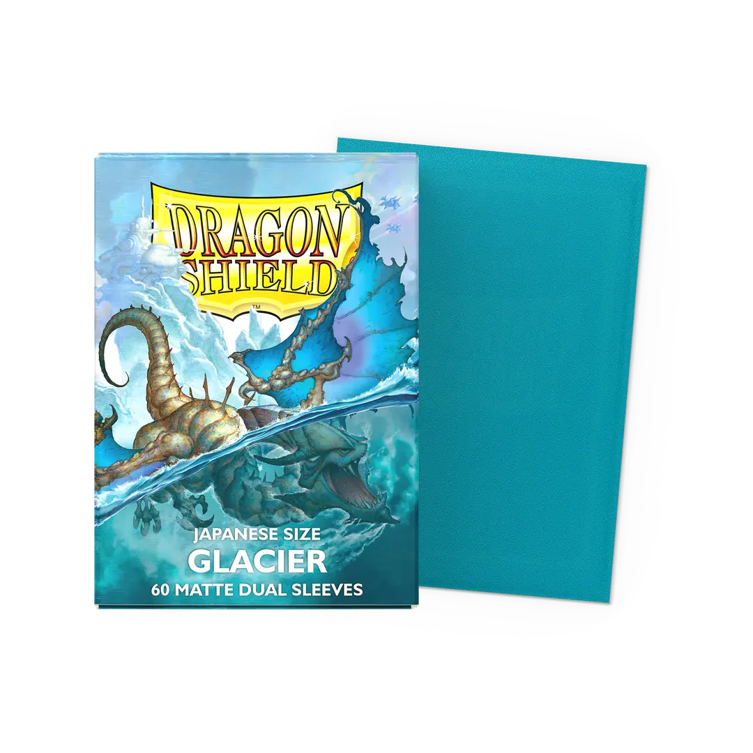 Sleeves Dragon Shield Japanese DUAL Matte Glacier1