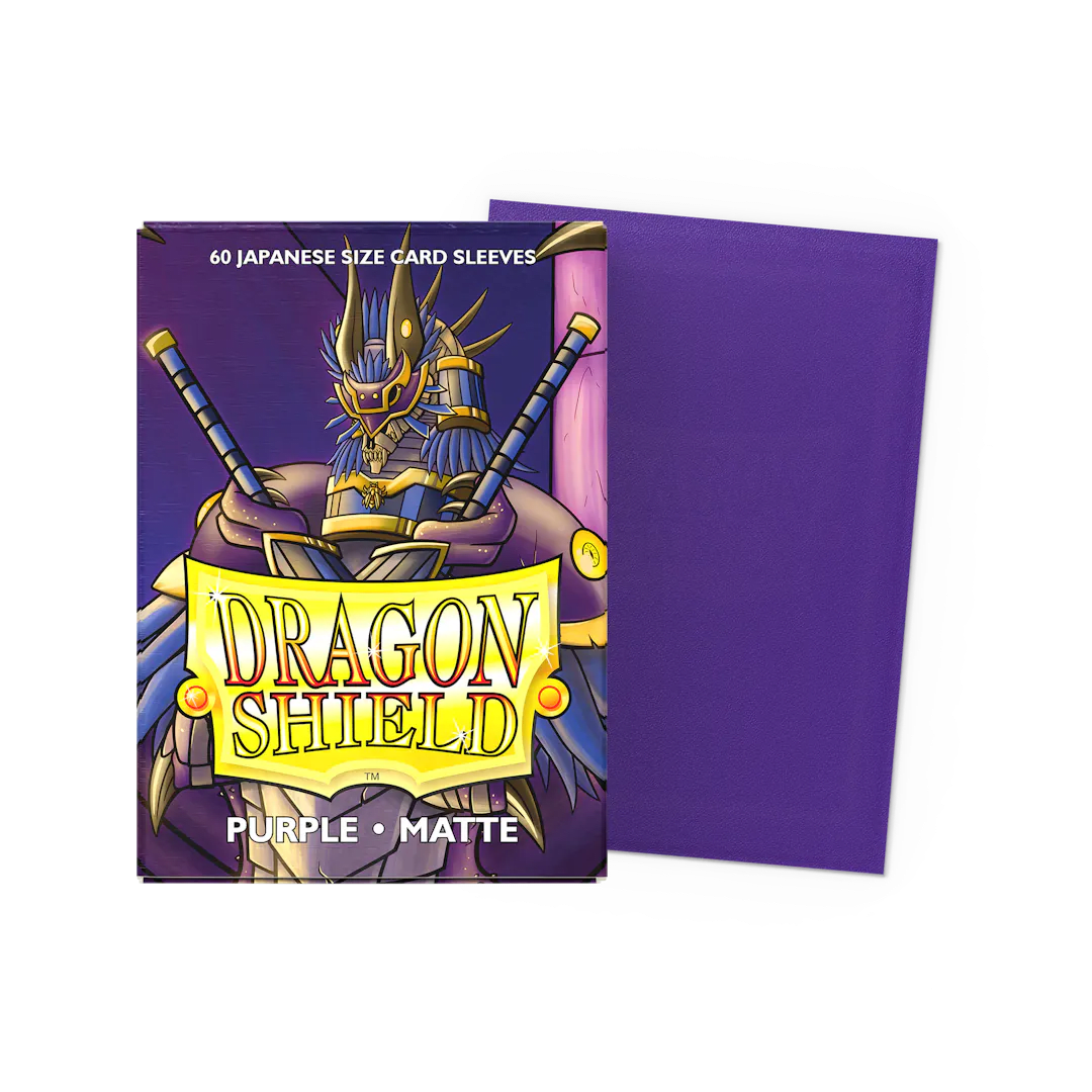 Sleeves Dragon Shield Japanese Matte Purple 1