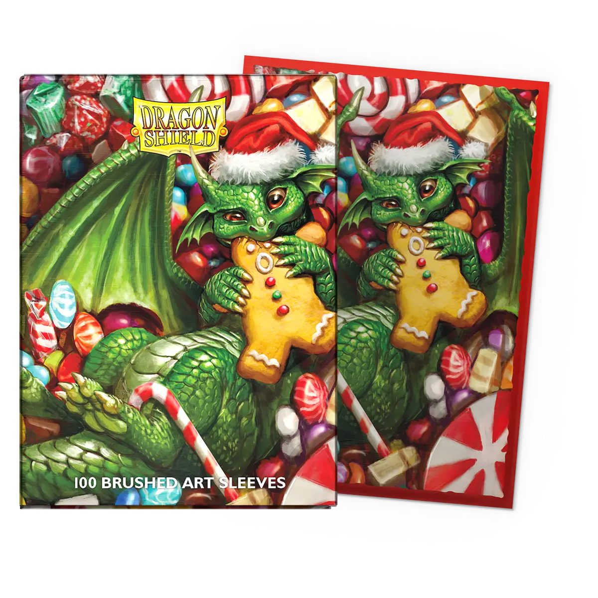 Sleeves Dragon Shield Standard Brushed 'Christmas 2024'1