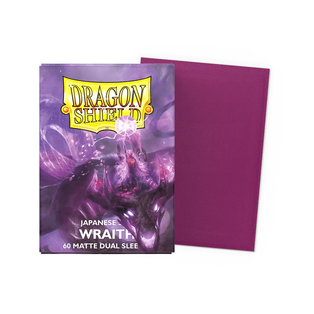 Sleeves Dragon Shield Japanese DUAL Matte Wraith1