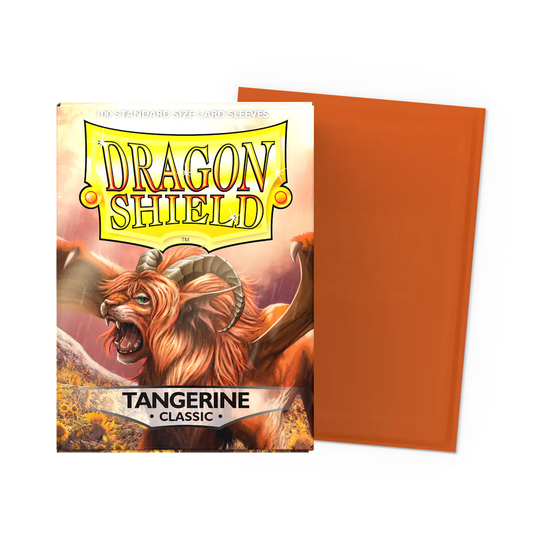 Sleeves Dragon Shield Standard Classic Tangerine 1
