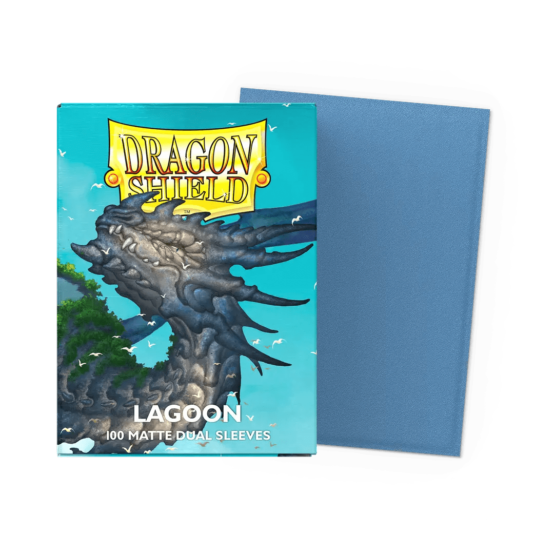 Sleeves Dragon Shield Standard DUAL Matte Lagoon1