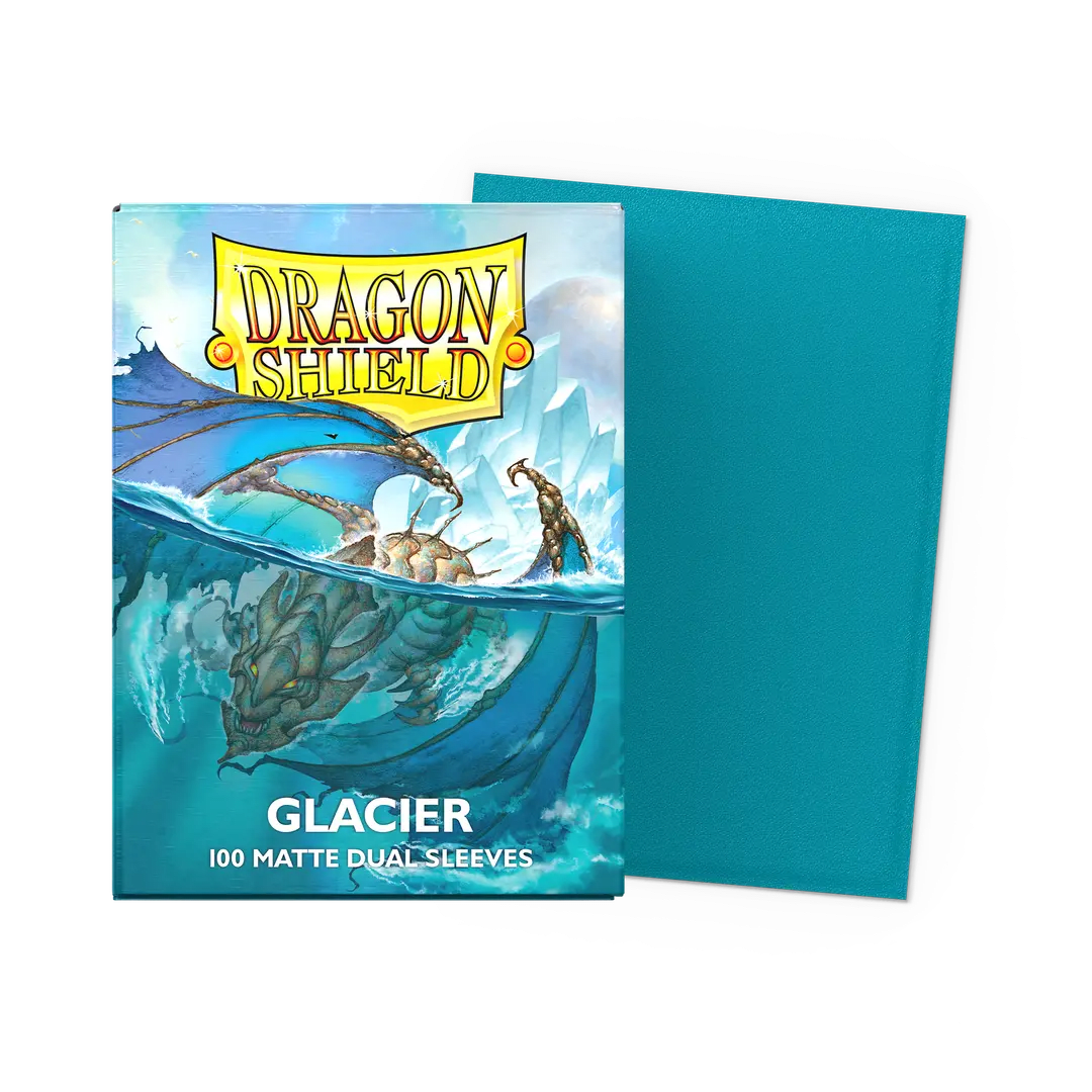 Sleeves Dragon Shield Standard DUAL Matte Glacier1