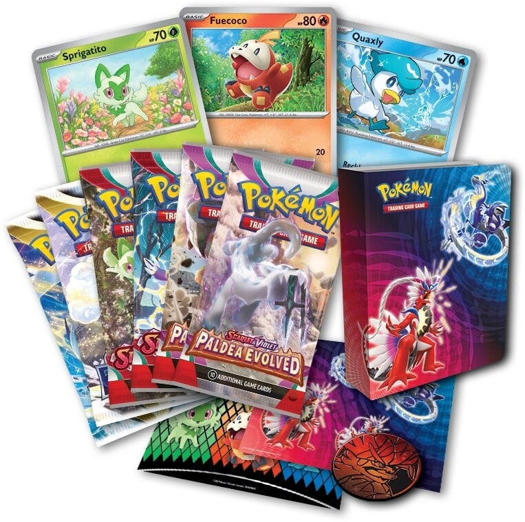 Collector Chest Pokemon TCG: 2023 (Sprigatito, Fuecoco, Quaxly) 2