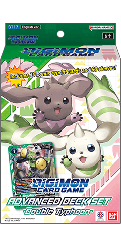 Deck Digimon TCG Advanced Deck Set: Double Typhoon - ST17 1