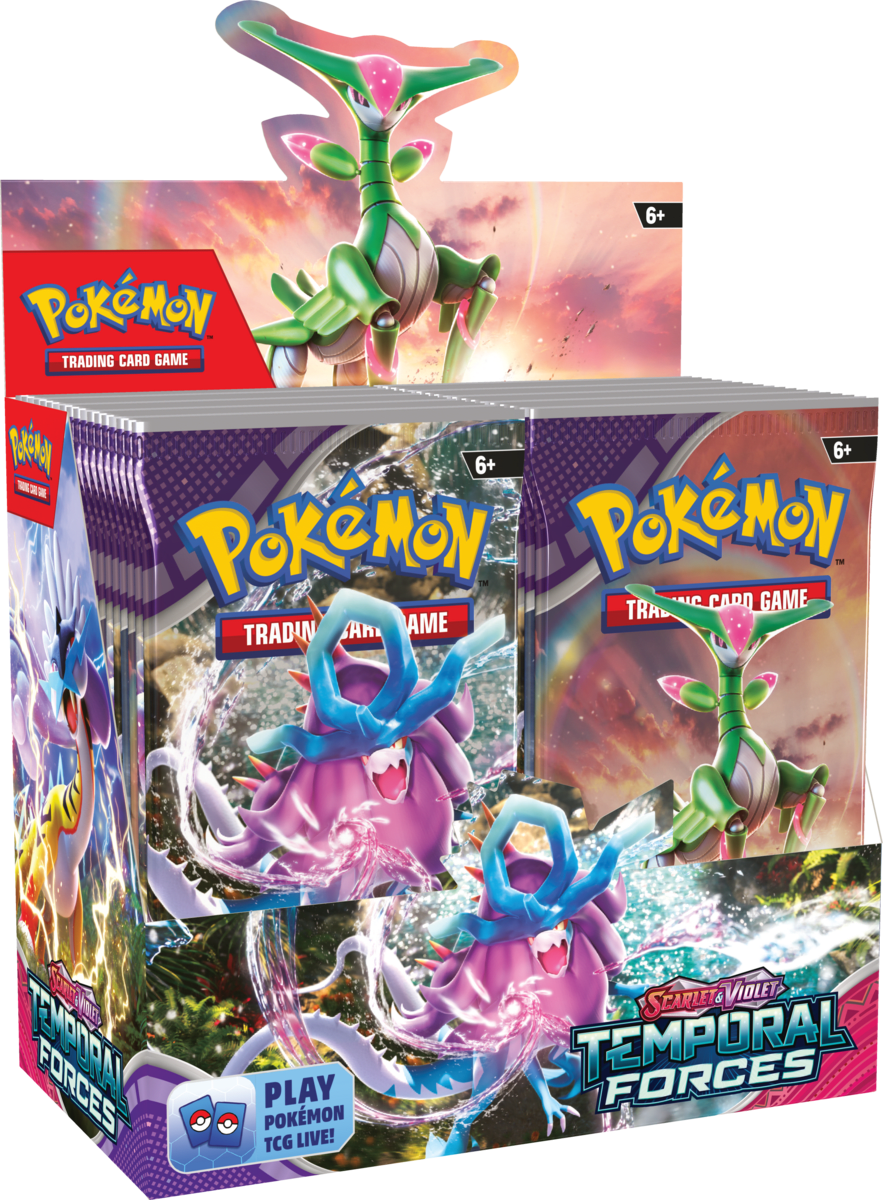Booster Box Pokemon TCG: Scarlet & Violet - Temporal Forces5