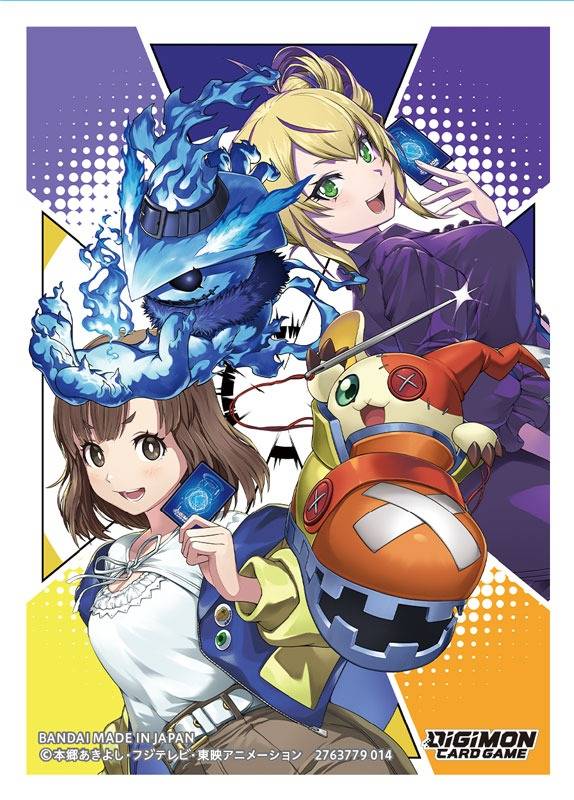Sleeves Digimon TCG: Arisa & Violet1
