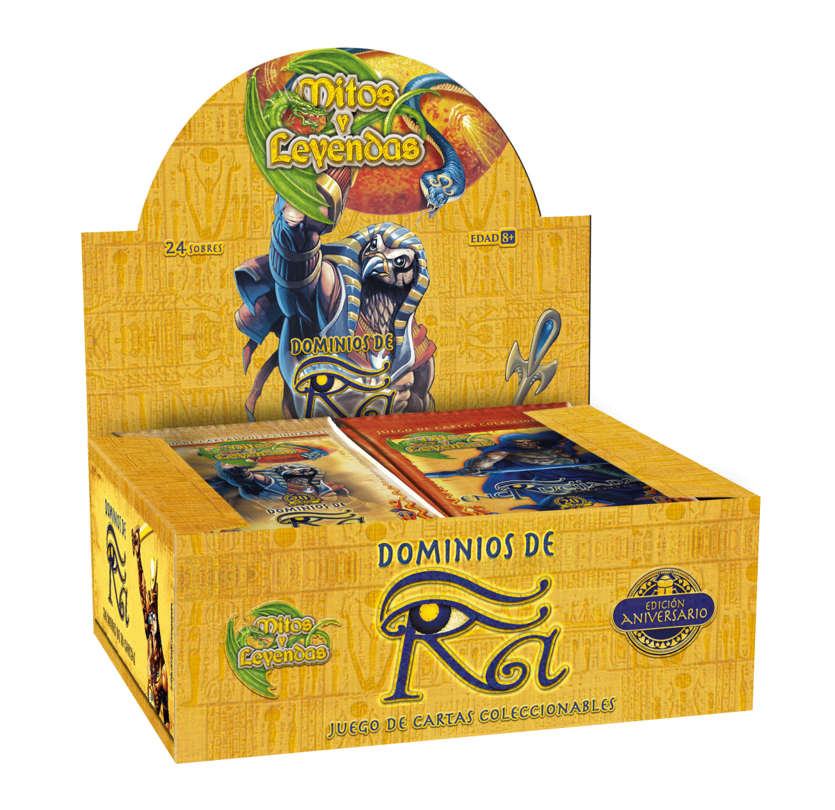 Booster Box Mitos y Leyendas Primer Bloque: Dominios de Ra Aniversario1