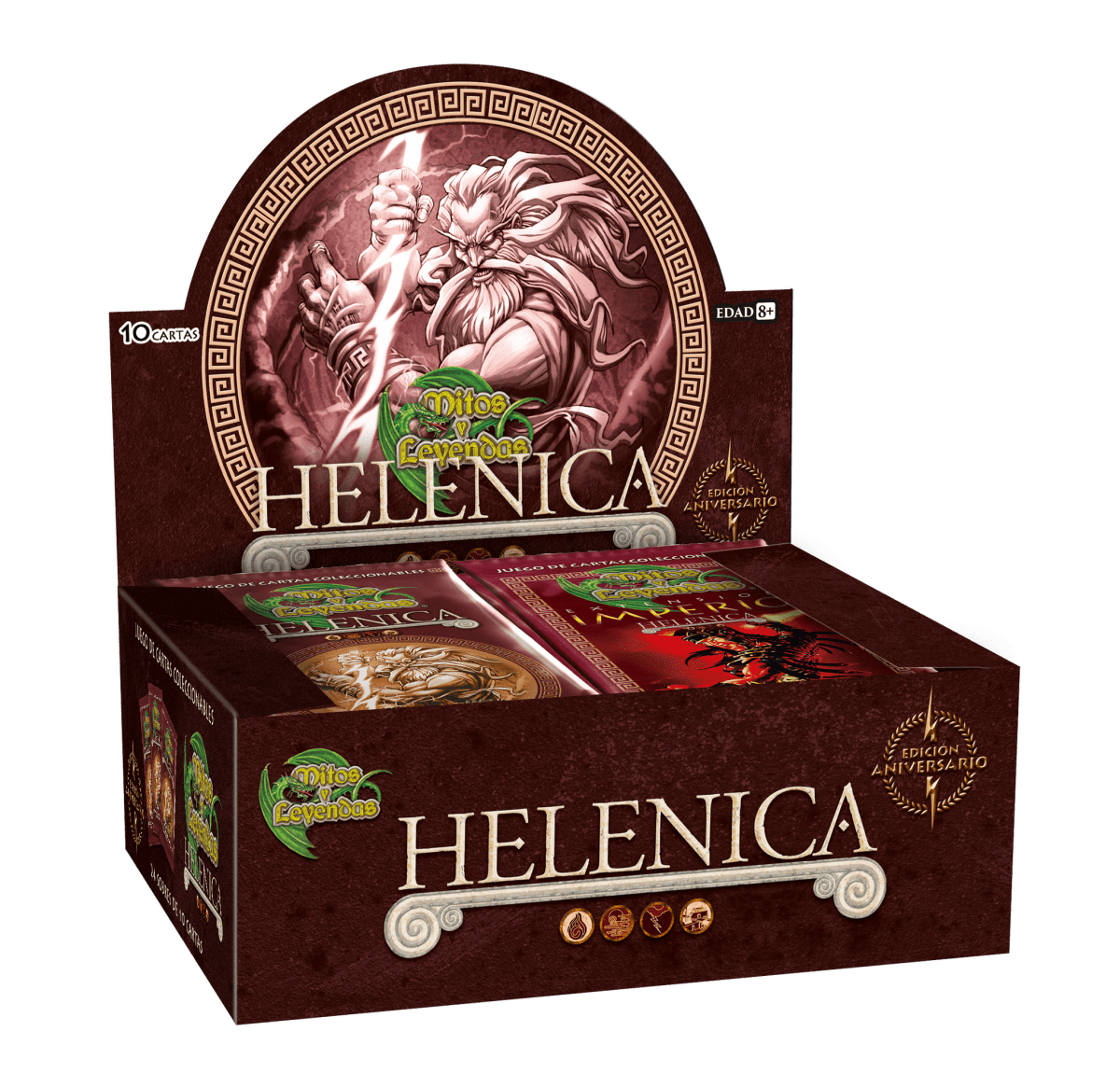 Booster Box Mitos y Leyendas Primer Bloque: Helénica Aniversario1
