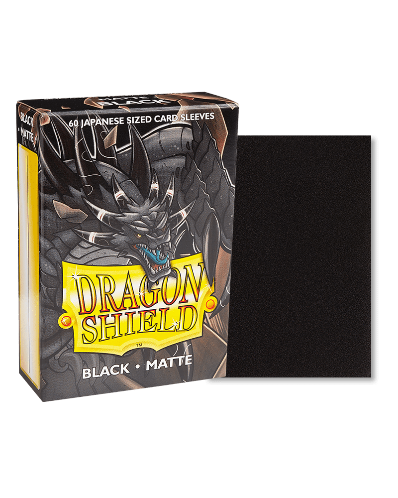 Sleeves Dragon Shield Japanese Matte Black 1