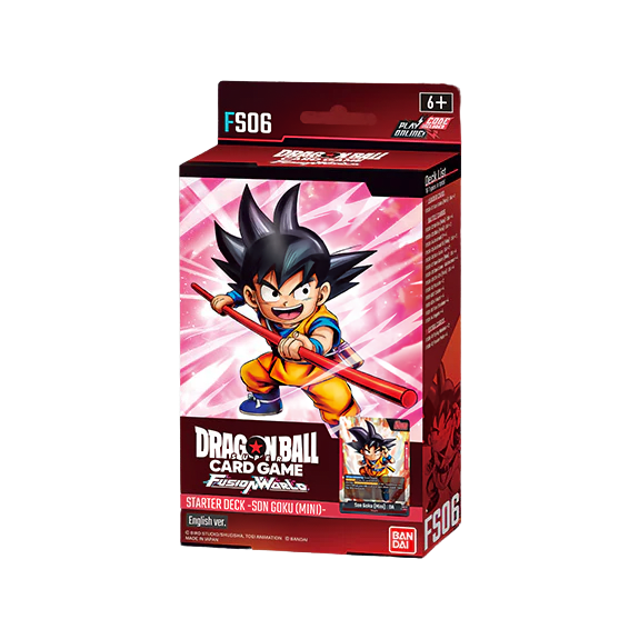 Deck Dragon Ball Super Fusion World TCG: Starter Deck Goku Mini - FS061