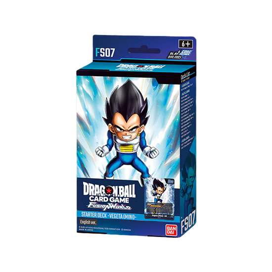 Deck Dragon Ball Super Fusion World TCG: Starter Deck Vegeta Mini - FS071