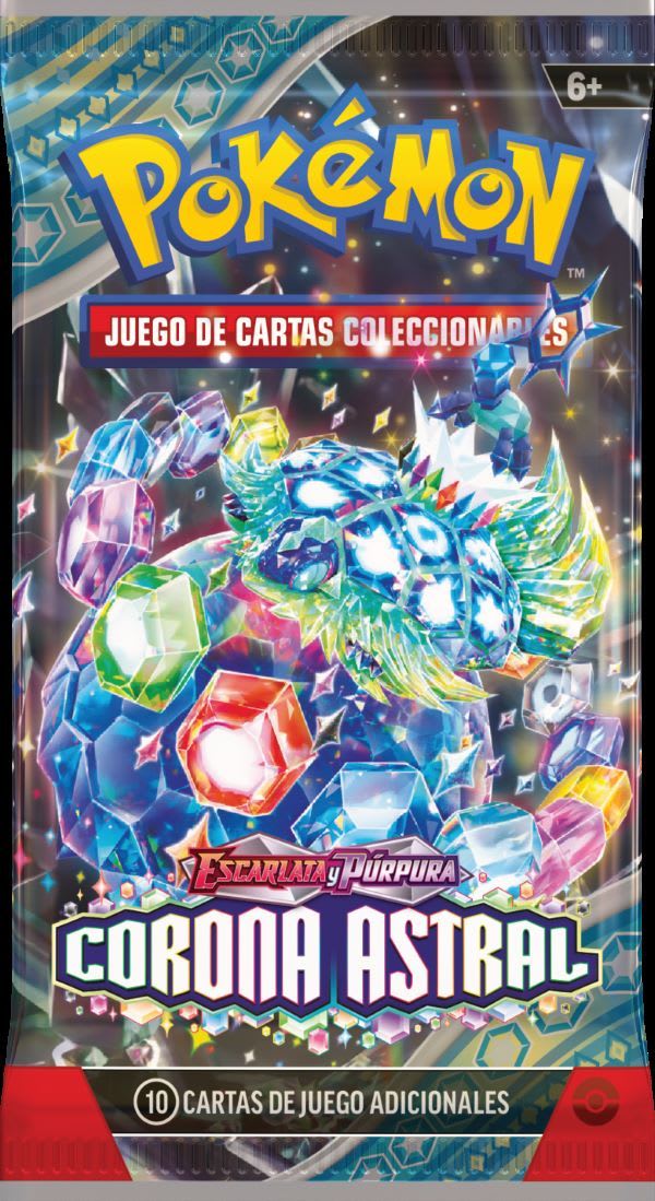 Booster Pokemon TCG: Escarlata y Púrpura - Corona Astral1