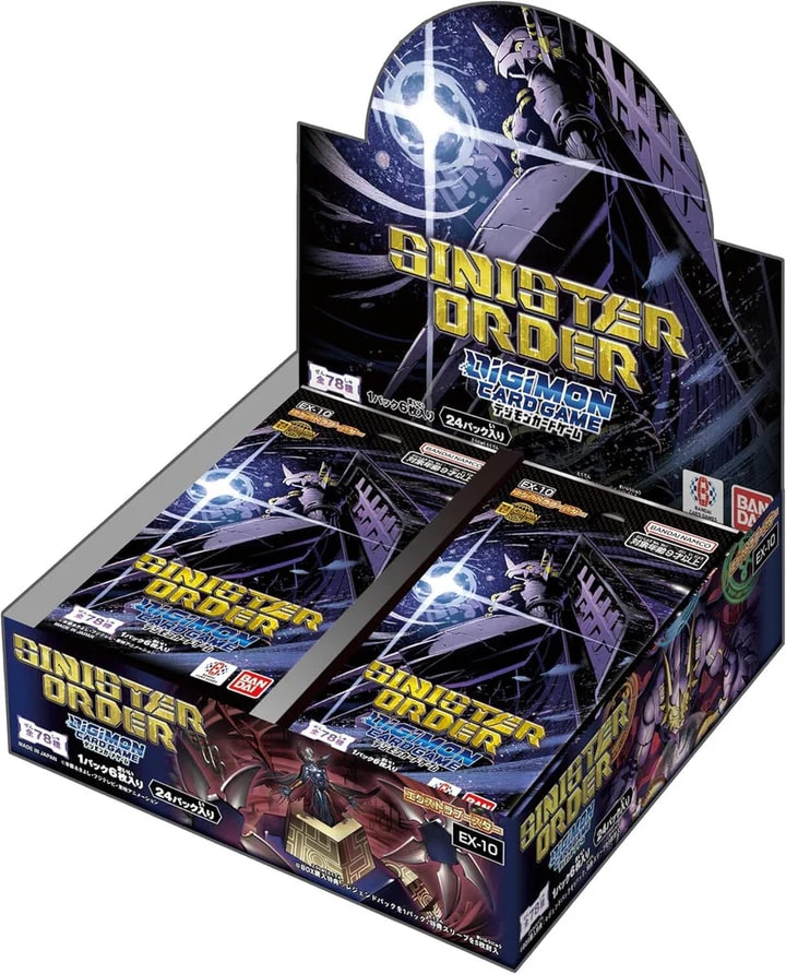 [PREVENTA] Booster Box Digimon TCG: Sinister Order - EX101