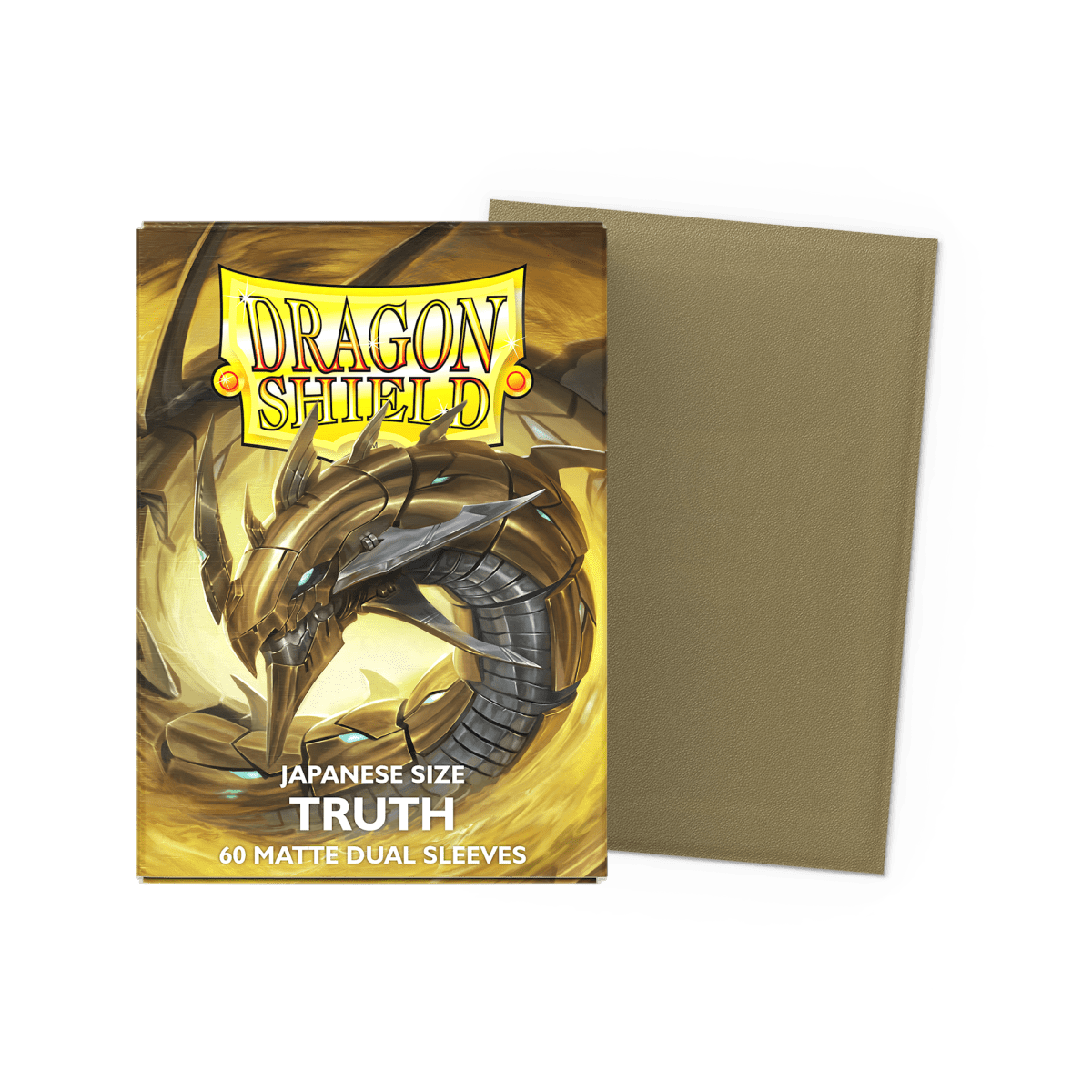 Sleeves Dragon Shield Japanese DUAL Matte Truth1