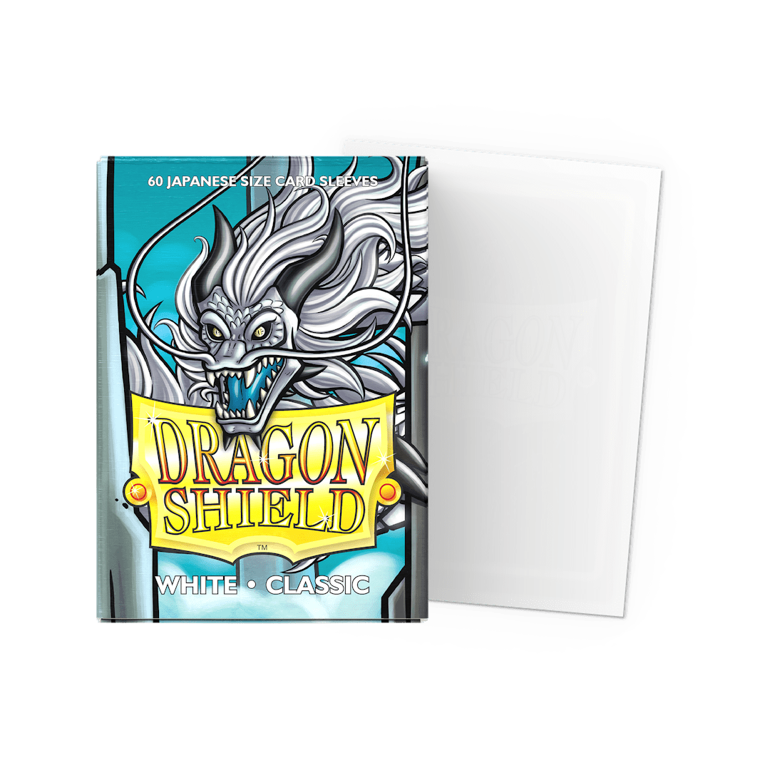 Sleeves Dragon Shield Japanese Classic White1