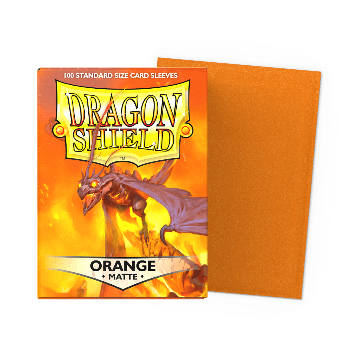 Sleeves Dragon Shield Standard Matte Orange1