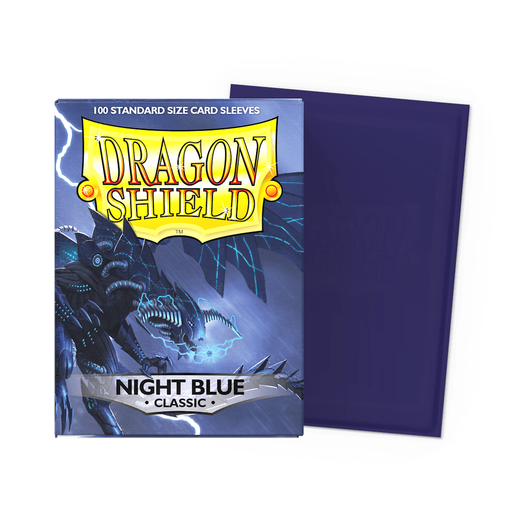 Sleeves Dragon Shield Standard Classic Night Blue1