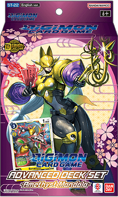 [PREVENTA] Deck Digimon TCG: Amethyst Mandala - ST221