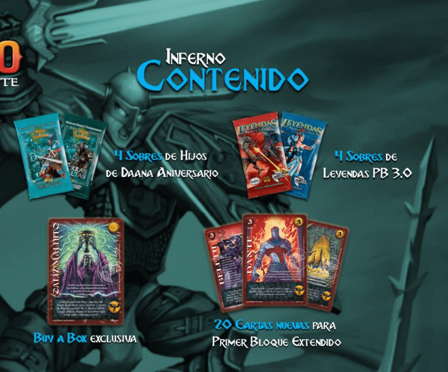 Producto Especial Mitos y Leyendas Primer Bloque: Inferno2