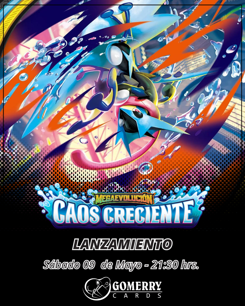 Prelanzamiento Pokémon TCG Caos Creciente1