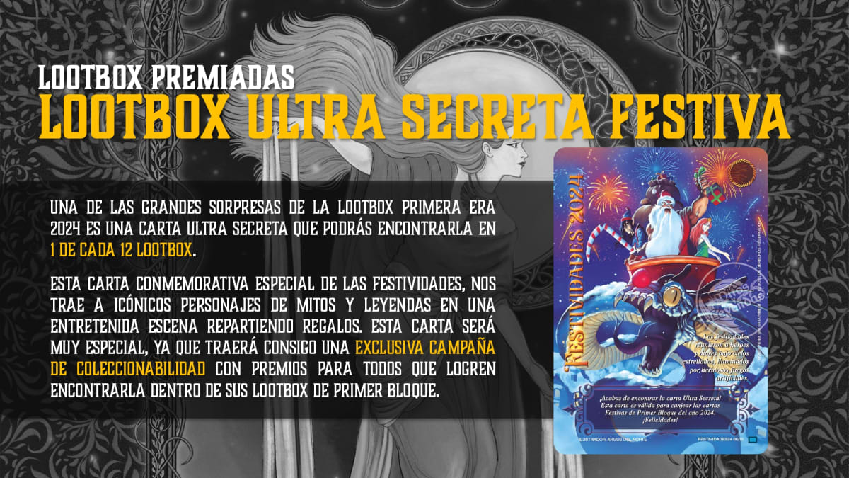 Lootbox Mitos y Leyendas Primer Bloque 20248