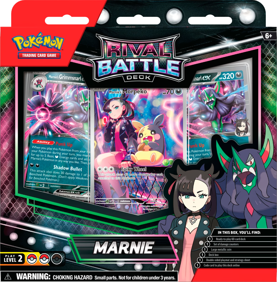 [PREVENTA] Deck Pokemon TCG: Mazo de Batalla de Rival Marnie1