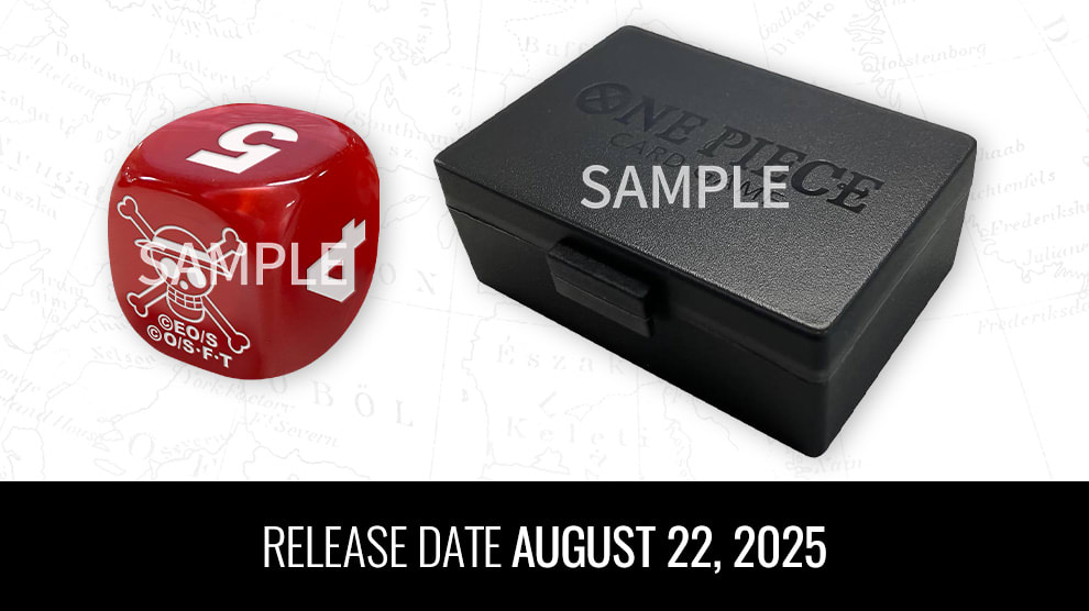 Official Dice and Dice Box: One Piece TCG1