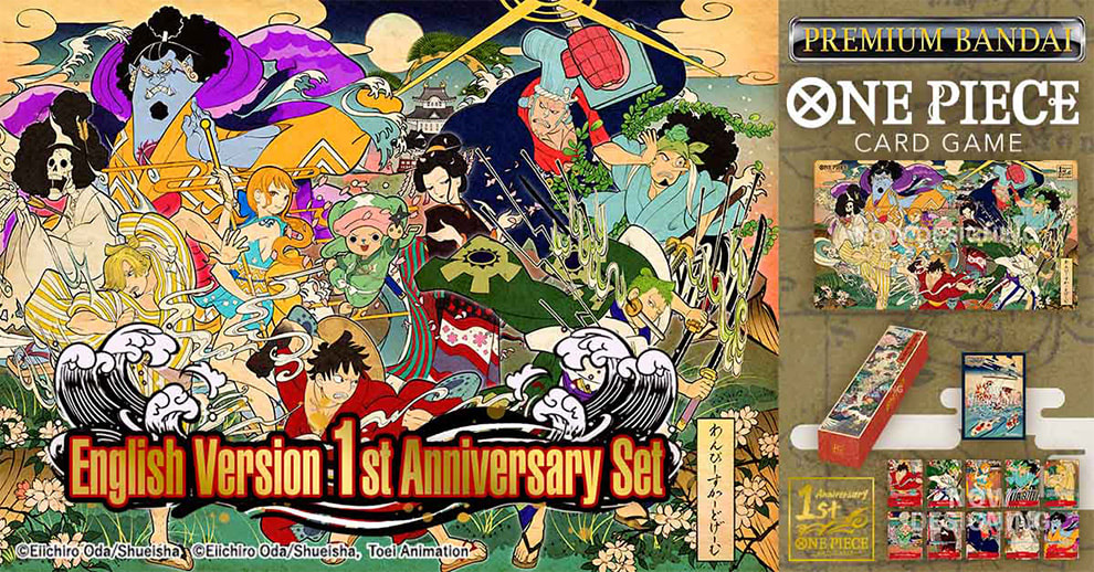1st Anniversary Set One Piece: English Version1