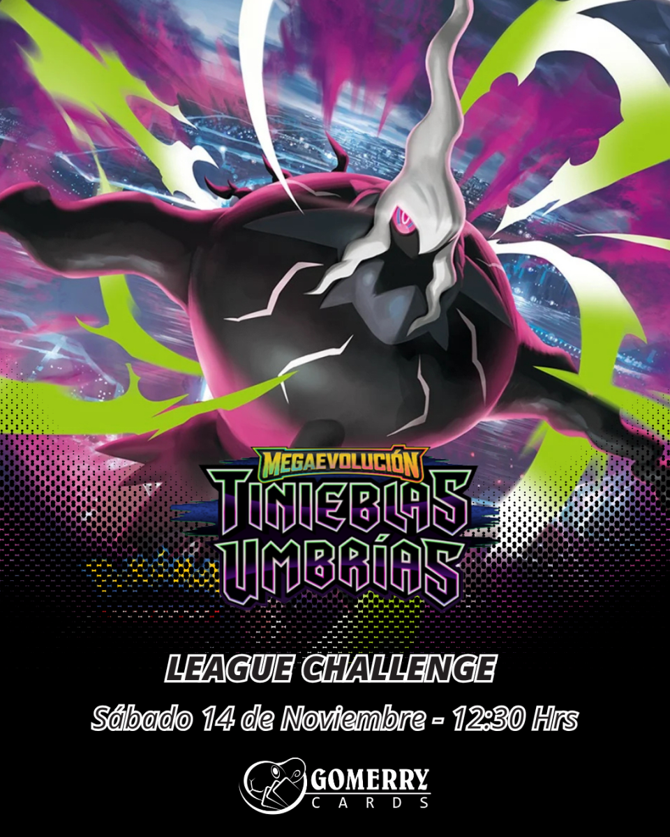 Inscripción Pokémon League Challenge TCG2
