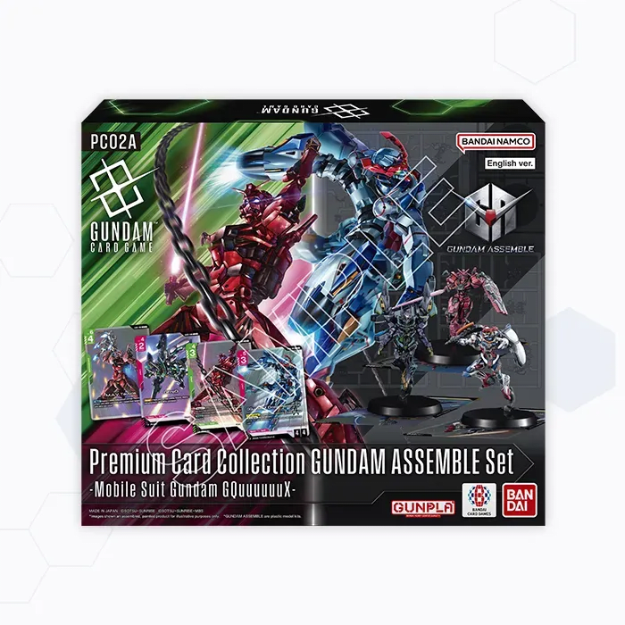 [PREVENTA] Premium Card Collection Assemble Set Gundam TCG: Mobile Suit Gundam GQuuuuuuX - PC02A1