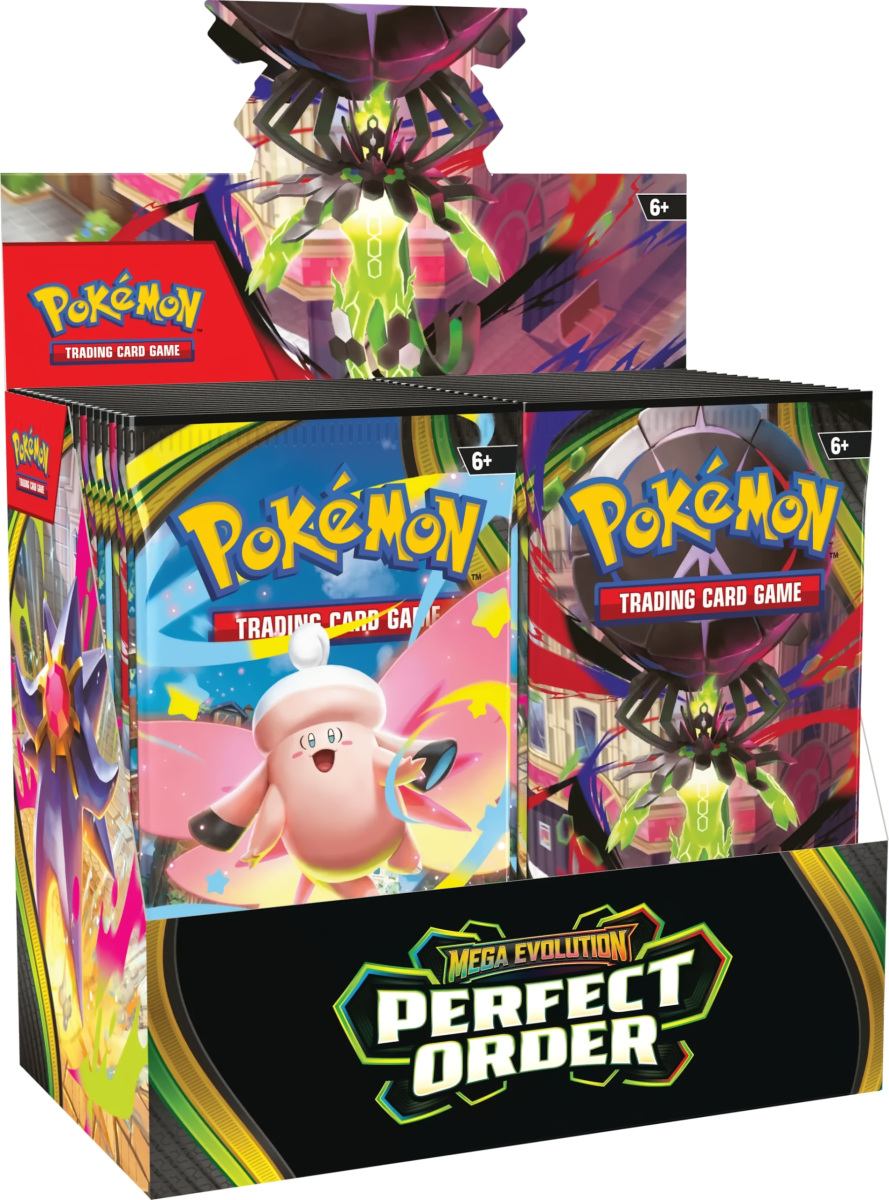 [PREVENTA] Booster Box Pokemon TCG: Mega Evolution - Perfect Order1