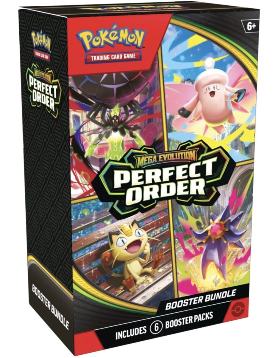 [PREVENTA] Booster Bundle Pokemon TCG: Mega Evolution - Perfect Order1