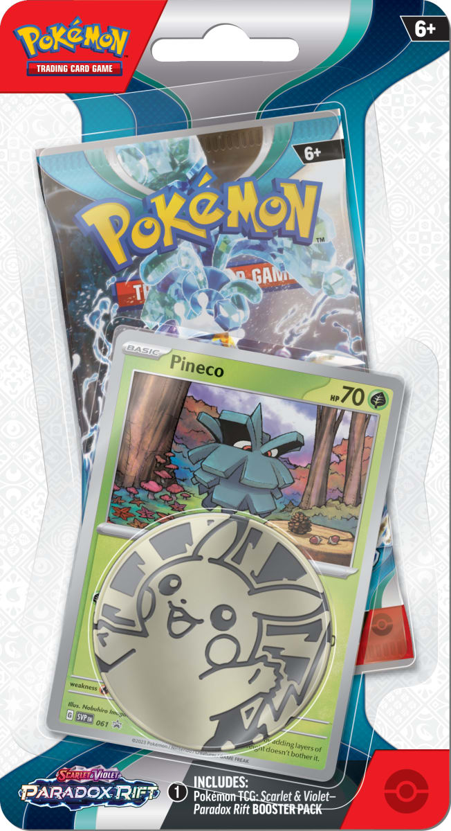 Checklane Pokemon TCG: Scarlet & Violet - Paradox Rift Pineco1
