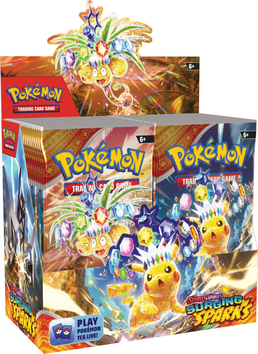 Booster Box Pokemon TCG: Scarlet & Violet - Surging Sparks1