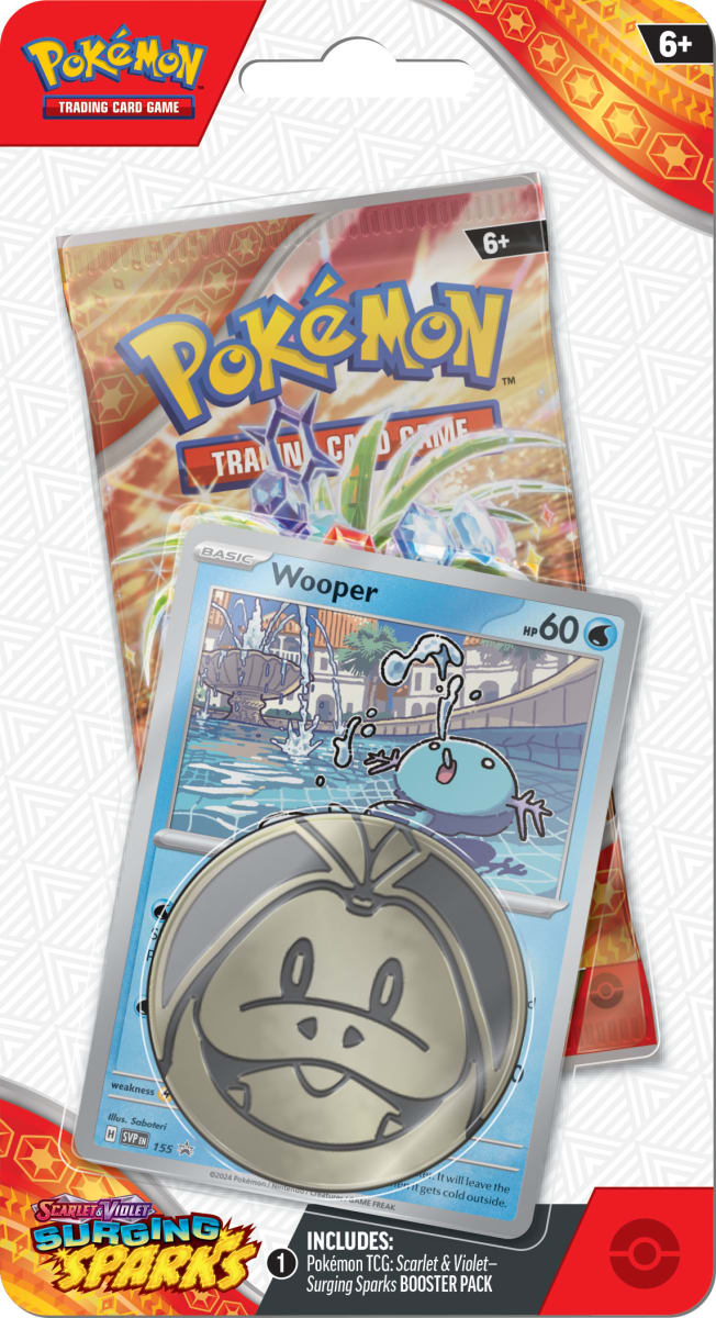 Checklane Pokemon TCG: Scarlet & Violet - Surging Sparks Wooper1
