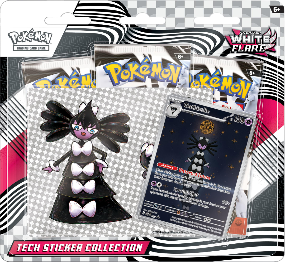 Tech Sticker Collection Pokemon TCG: Scarlet & Violet - White Flare1
