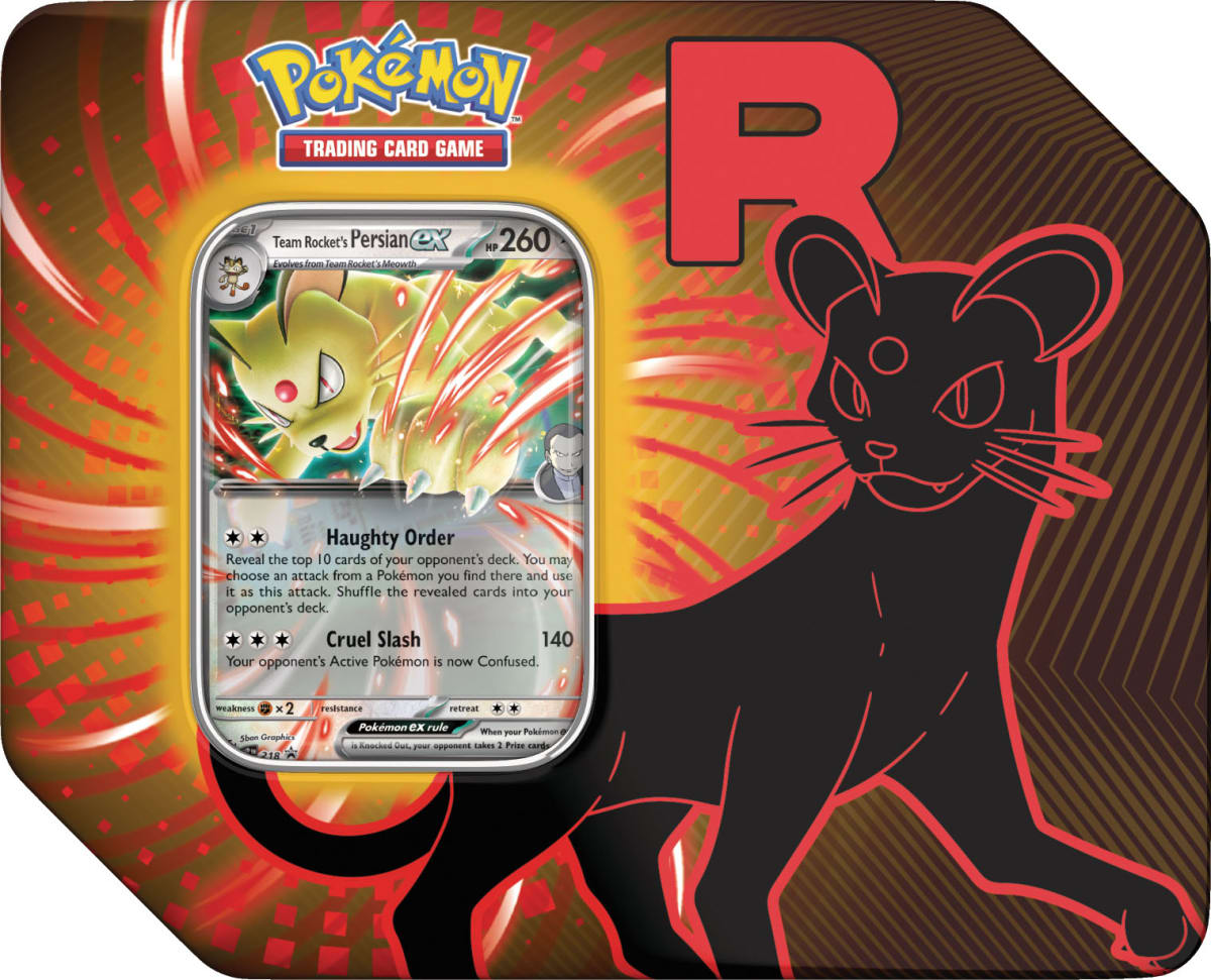 Team Rocket Tin Pokemon TCG1
