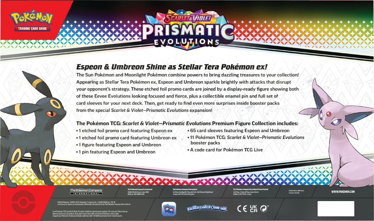 [PREVENTA] Premium Figure Collection Pokemon TCG: Scarlet & Violet - Prismatic Evolutions2