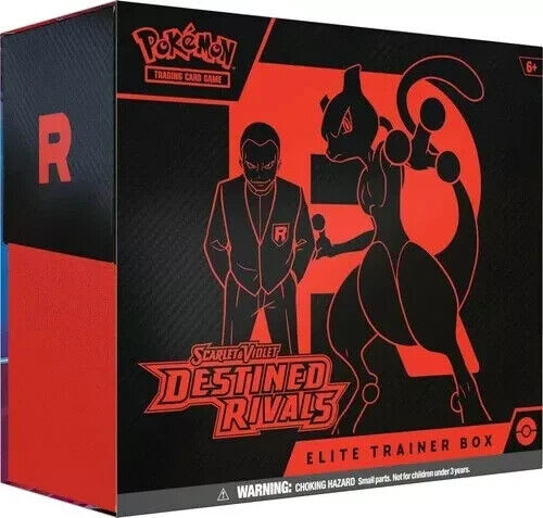 Elite Trainer Box Pokemon TCG: Escarlata y Púrpura - Rivales Destinados1