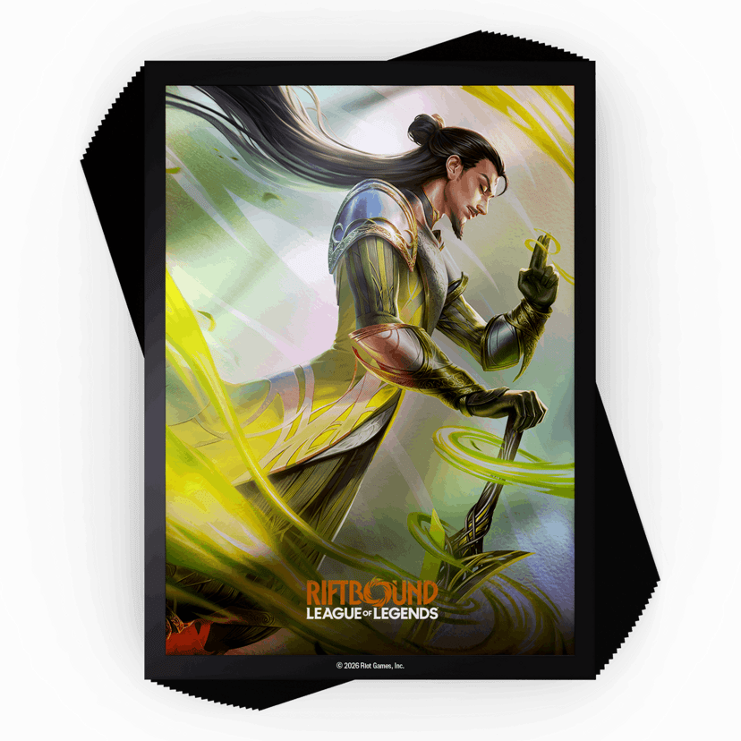 Sleeves Riftbound TCG: Unleashed - Master Yi, Wuju Master1