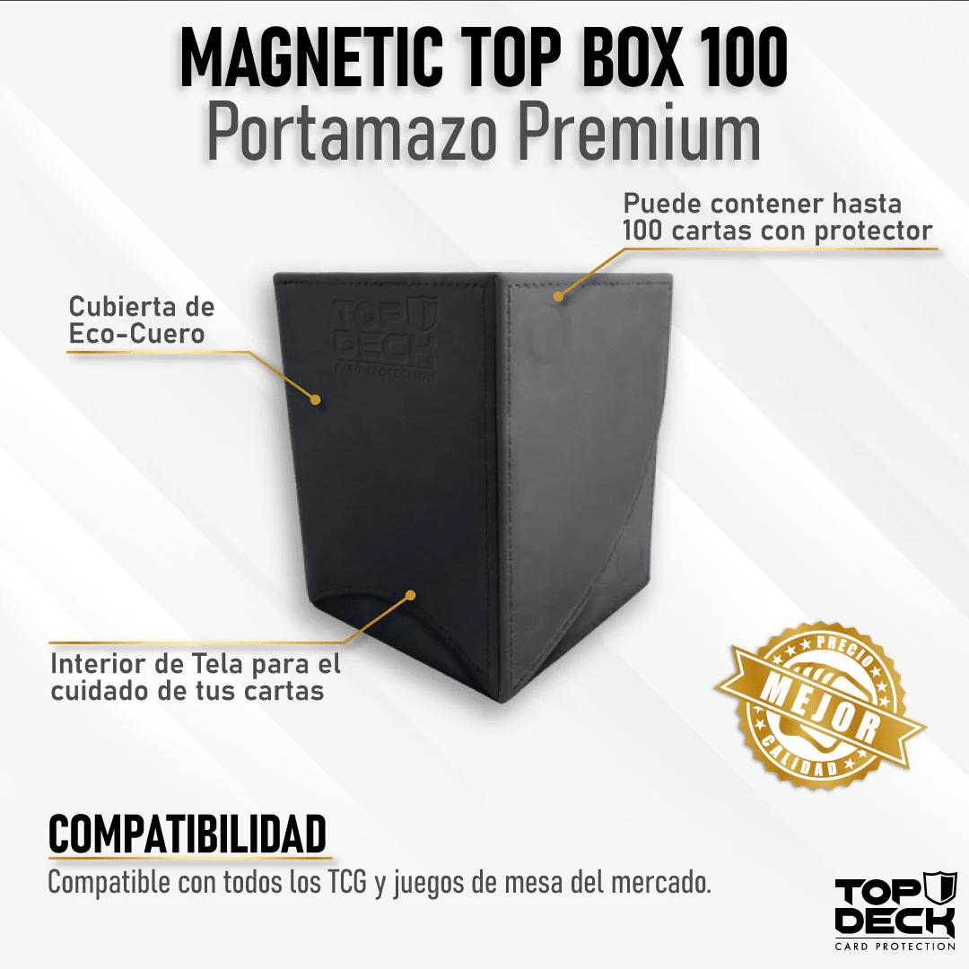 Portamazo Premium Top Deck Magnetic Top Box 1001