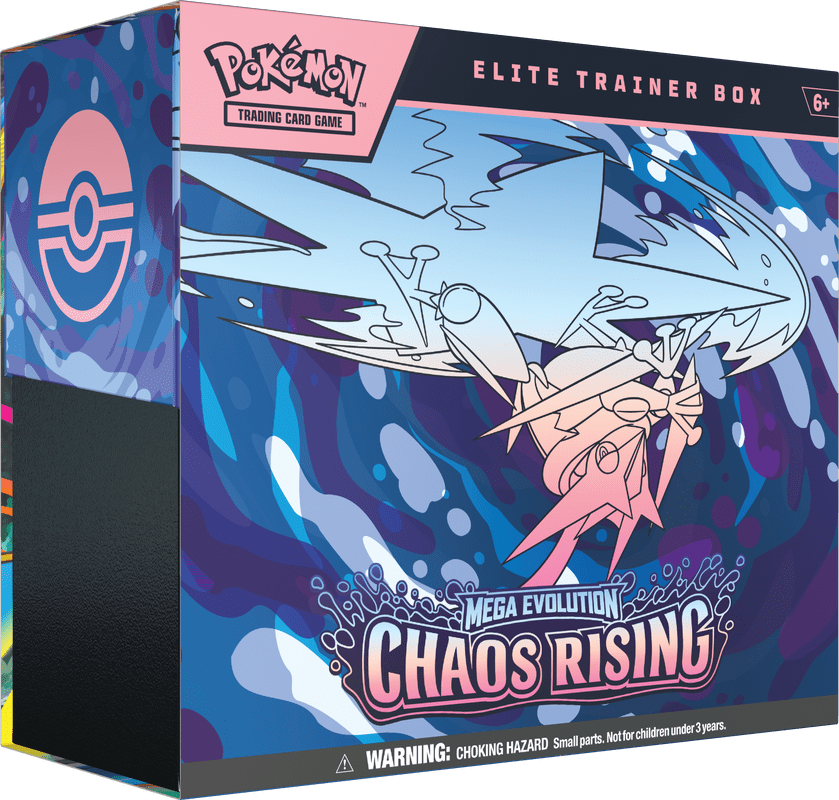 [PREVENTA] Elite Trainer Box Pokemon TCG: Mega Evolution - Chaos Rising1